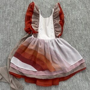 Pleiades Designs handmade chiffon twirl dress 4T